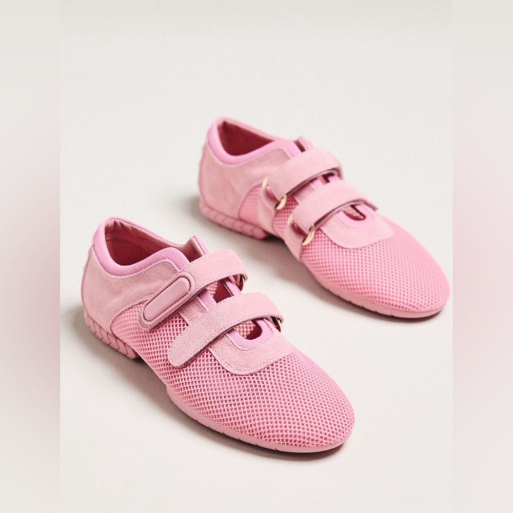 Anthropologie Cecelia New York Monroe Mesh Sneakers, sz 9M
